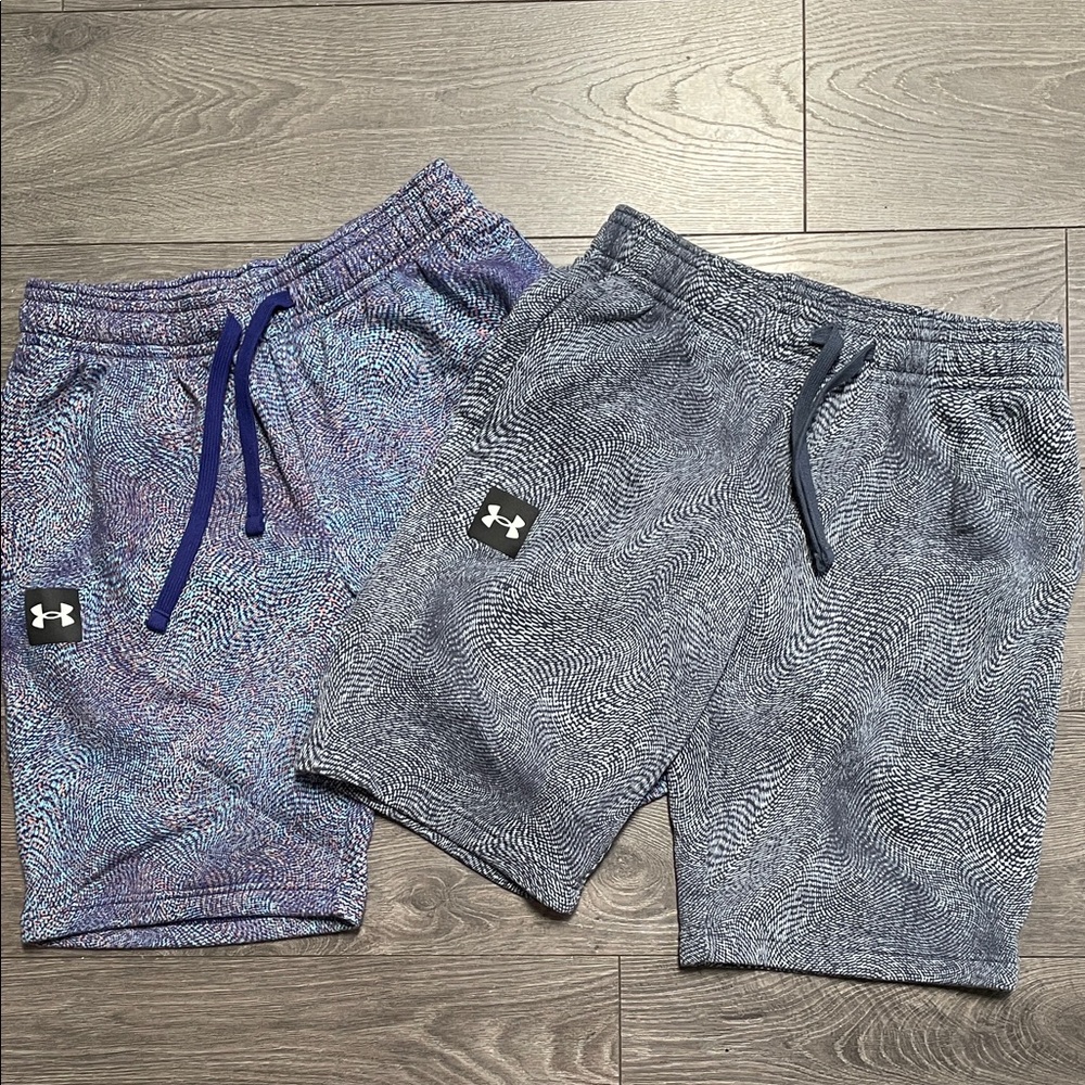 Under armour Under Armour Mens Rival Terry Printed Shorts lot
